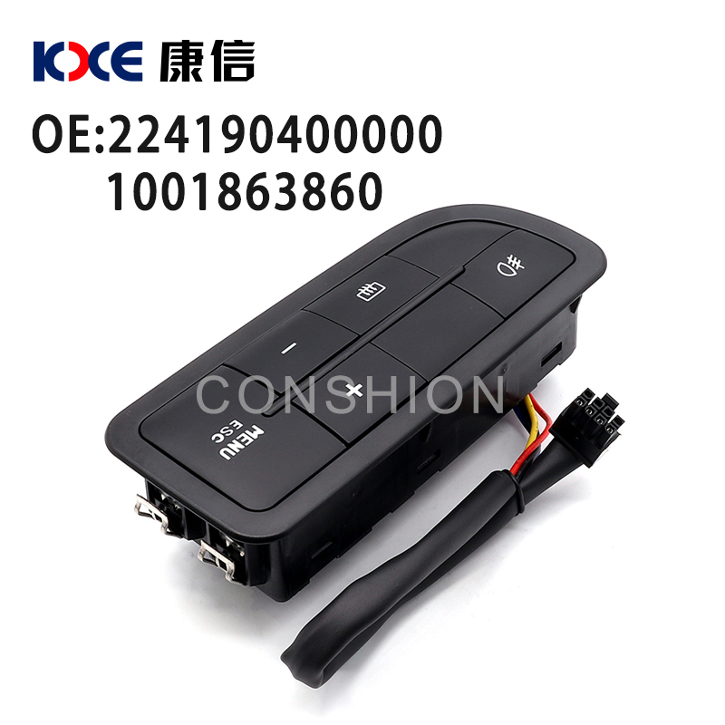 224190400000 1001863860 CAR Console Control Switch Fiat UNO2010 Palio Siena 2012